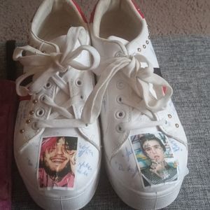 Customized lil peep sneakers